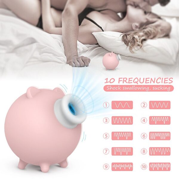 ESTIMULADOR DE CLITORIS - PIGGY - S-HANDE - Imagem 5